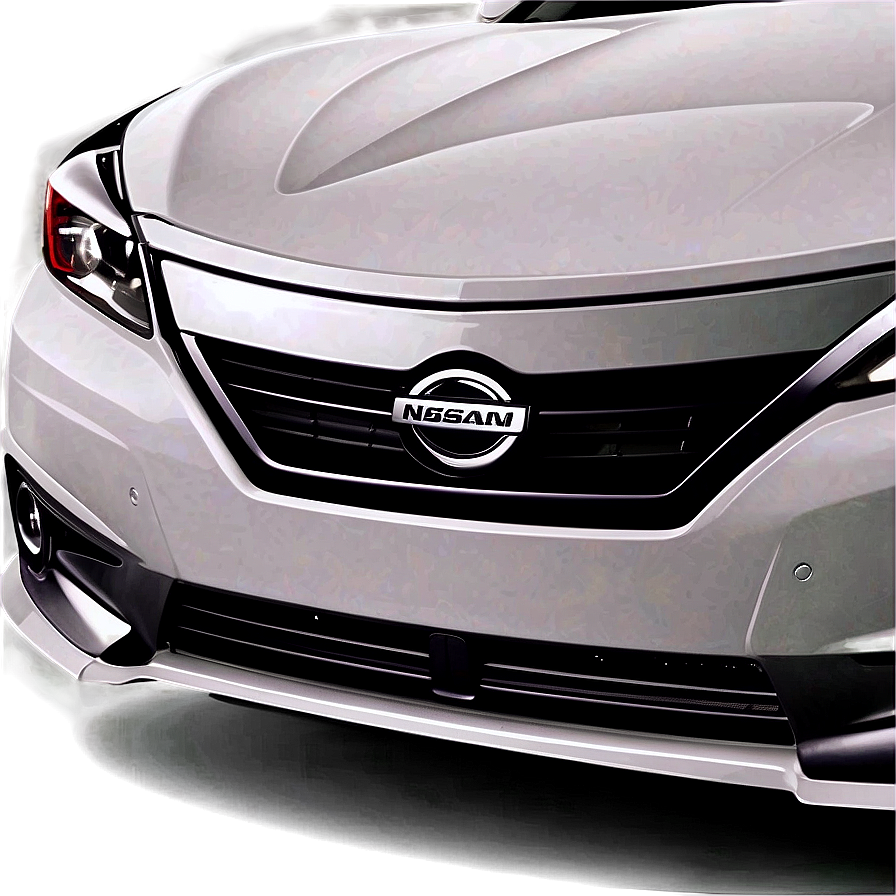 White Nissan Altima Png 06292024 PNG image