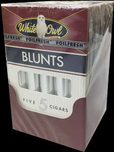 White Owl Blunts Pack PNG image