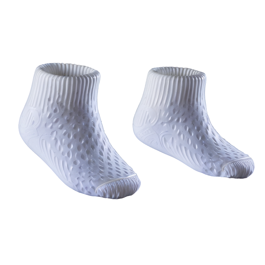 White Padded Socks Png Bed PNG image