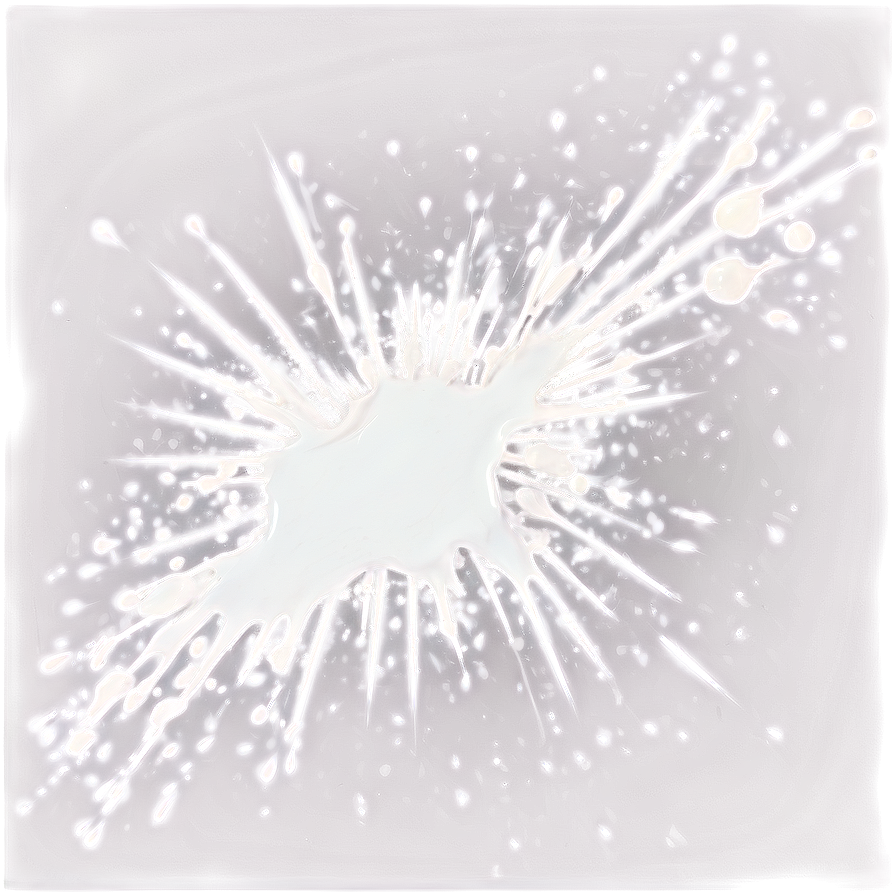 White Paint Splatter Decoration Png Emv98 PNG image