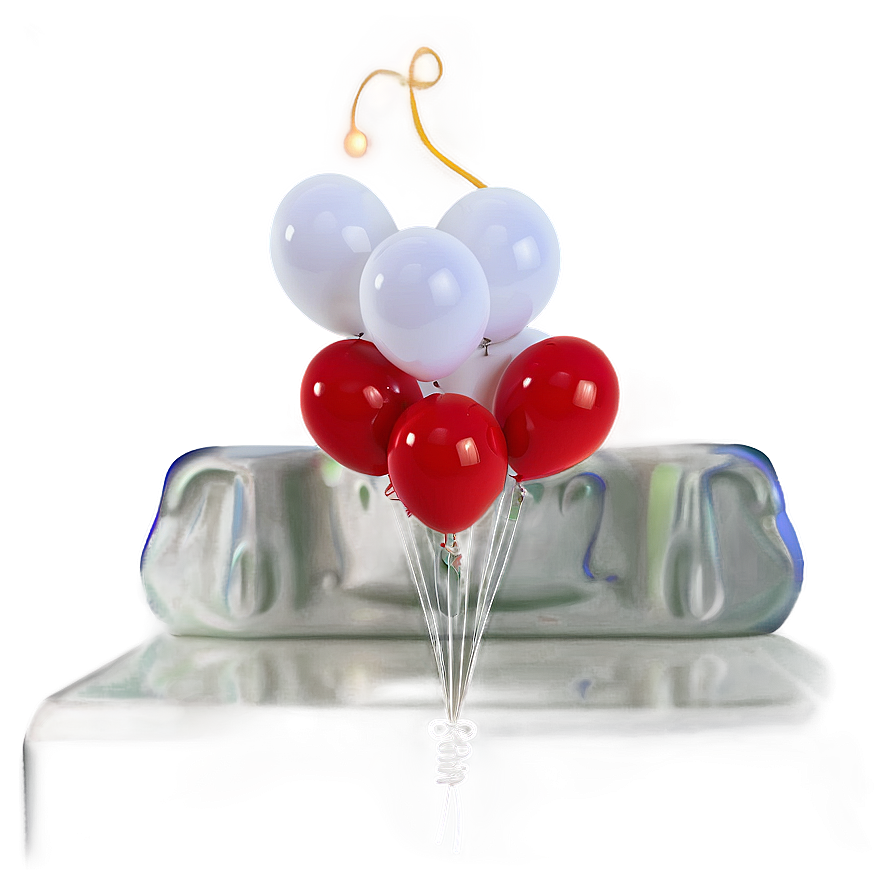 White Party Balloons Png Ajq PNG image