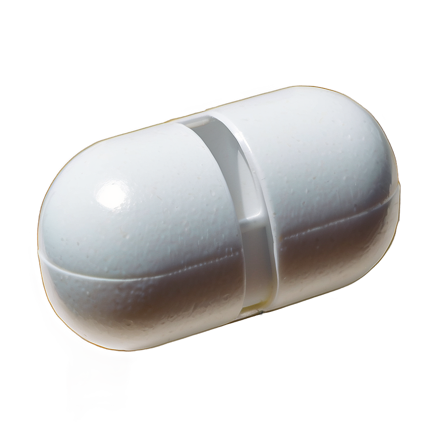 White Pharmaceutical Capsule Png Xkj2 PNG image