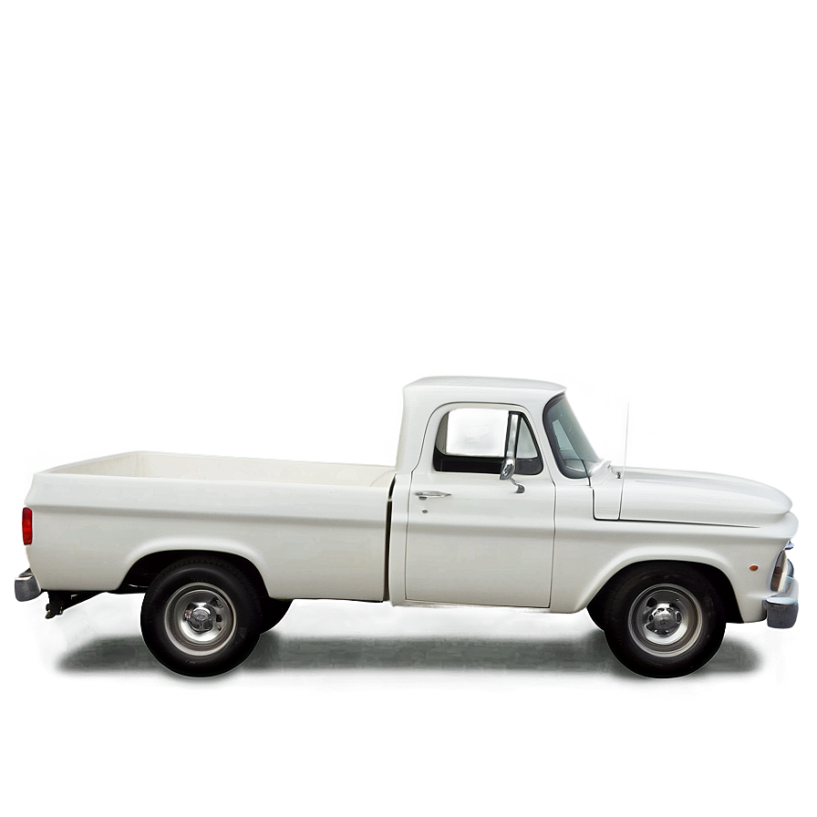 White Pickup Truck Png 06252024 PNG image