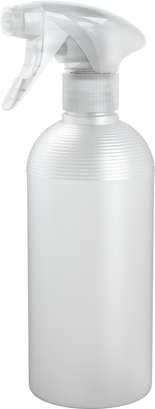 White Plastic Spray Bottle PNG image