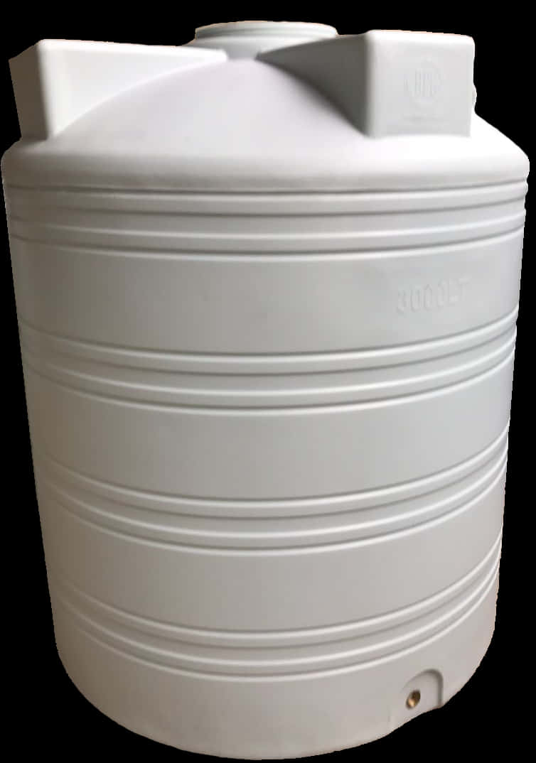 White Plastic Water Storage Tank PNG image