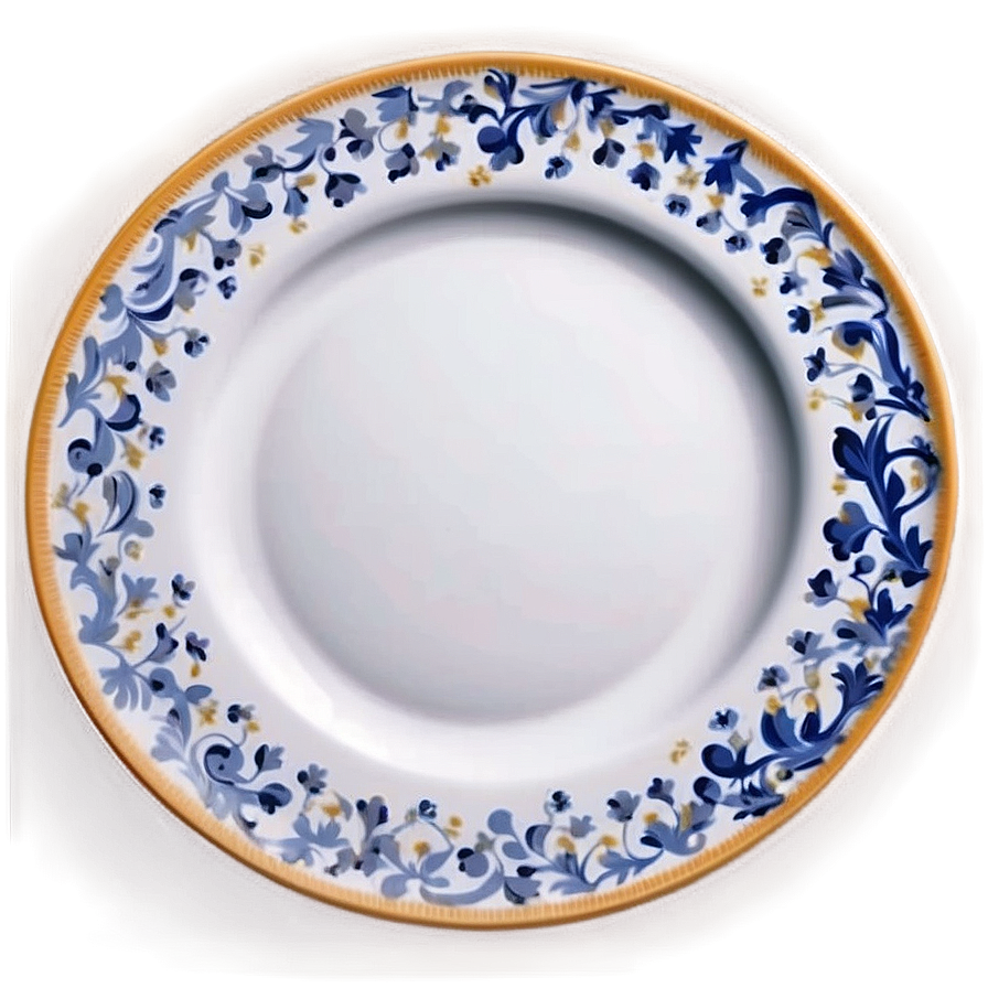 White Plate For Everyday Use Png 06212024 PNG image