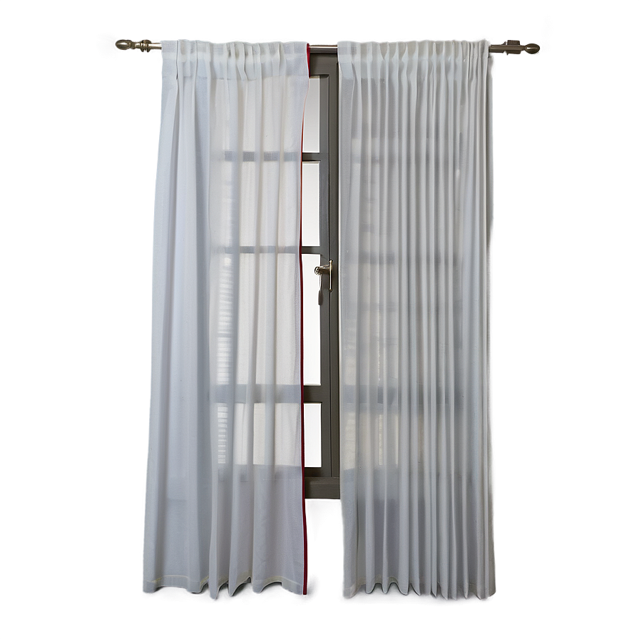 White Pleated Curtains Png 83 PNG image