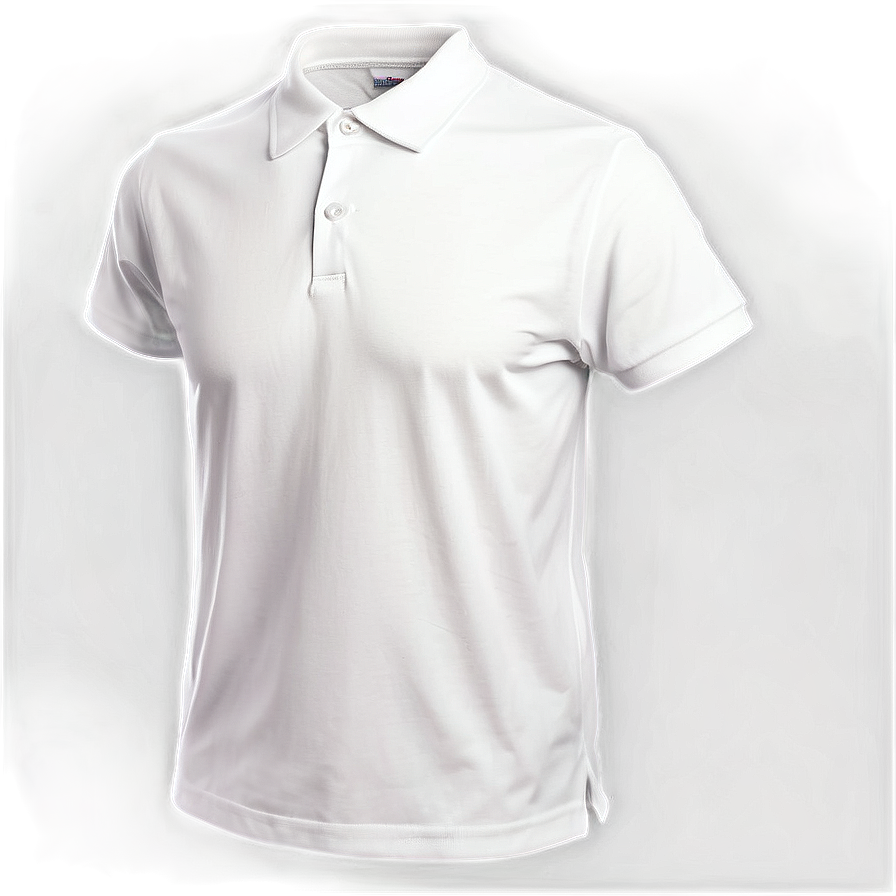 White Polo Shirt Png 05252024 PNG image