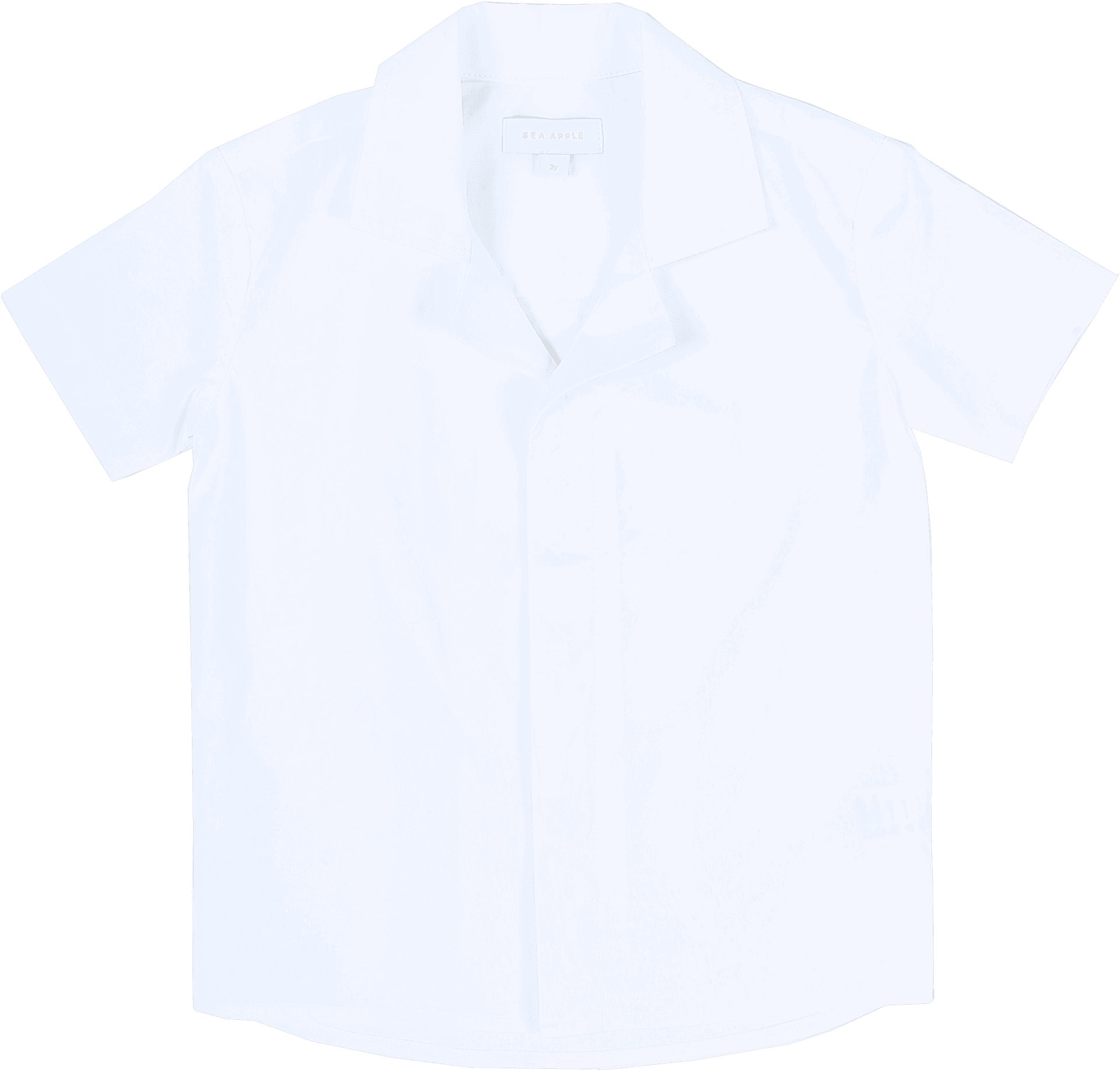 White Polo Shirt Product Photography PNG image