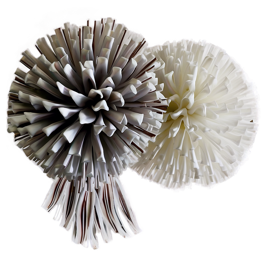 White Pom Poms Png 94 PNG image