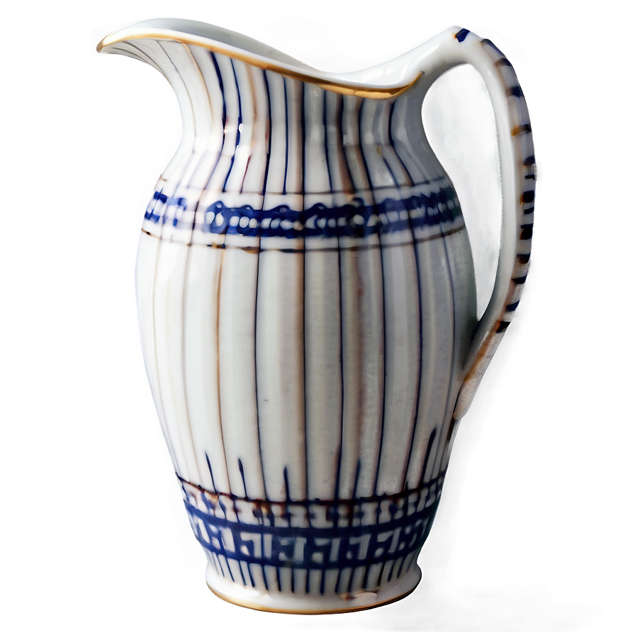 White Porcelain Jug Png 64 PNG image