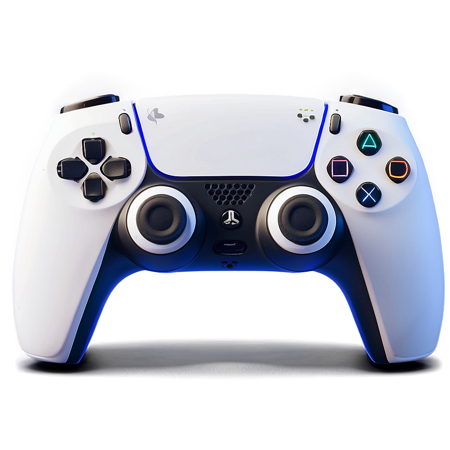 White Ps5 Console Png 06212024 PNG image