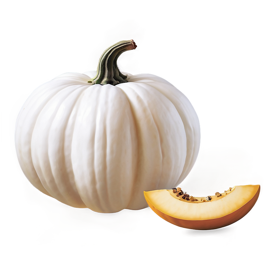 White Pumpkin Art Png 32 PNG image