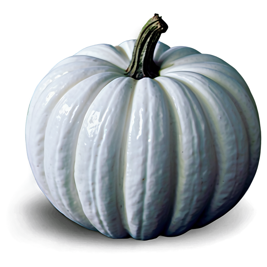 White Pumpkin Decor Idea Png 15 PNG image