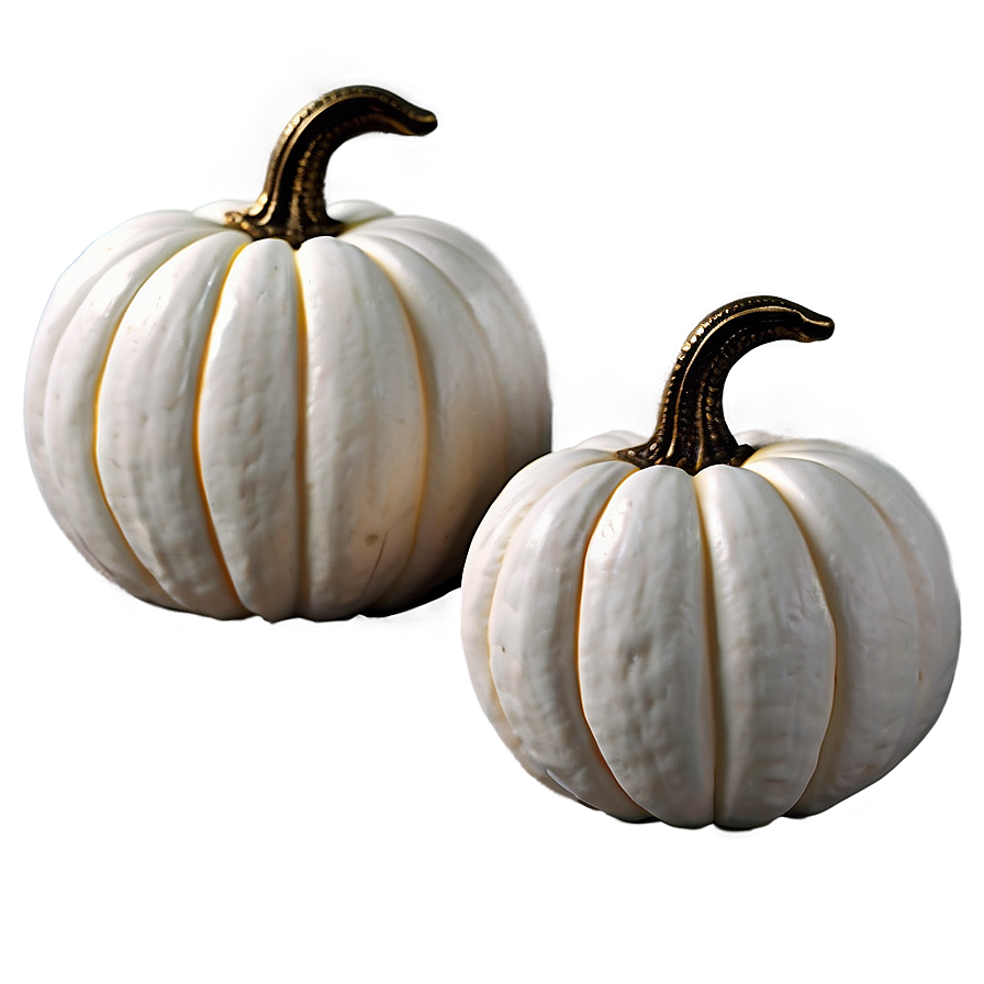 White Pumpkin Decor Idea Png Rpm PNG image