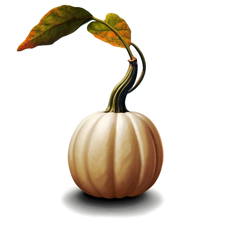 White Pumpkin For Thanksgiving Png Xht29 PNG image