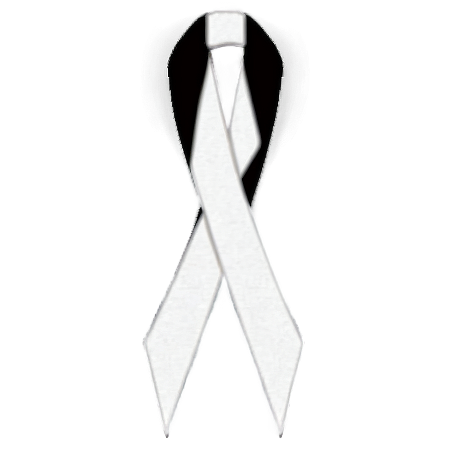 White Ribbon C PNG image