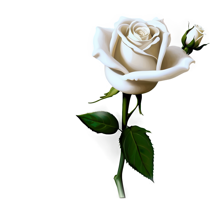 White Rose Flower Png Juy41 PNG image