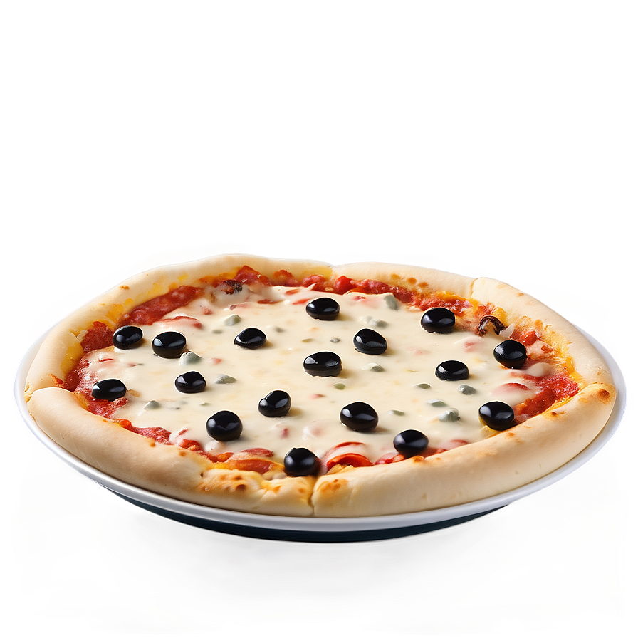 White Sauce Pizza Png 04292024 PNG image