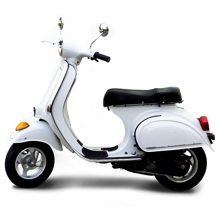 White Scooter Png Qfi PNG image