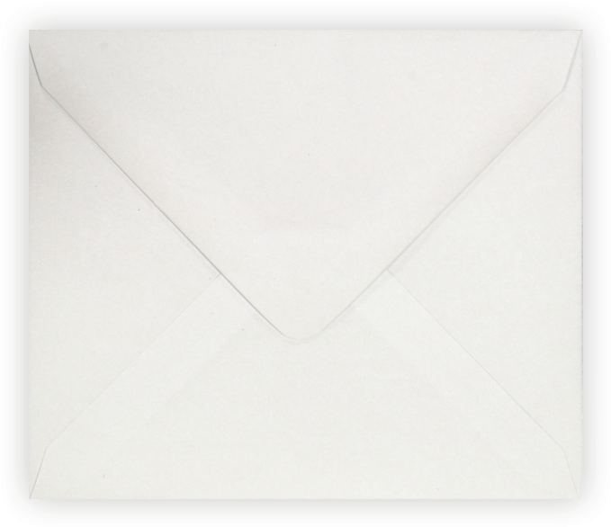 White Sealed Envelope PNG image