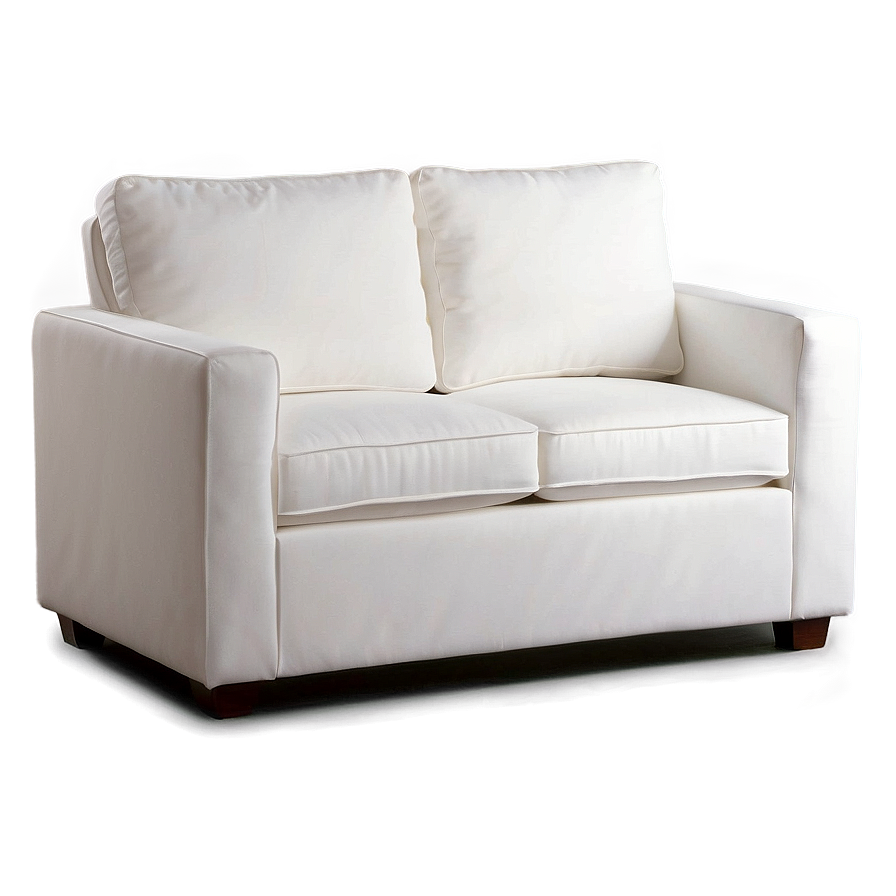 White Sleeper Sofa Png 06212024 PNG image