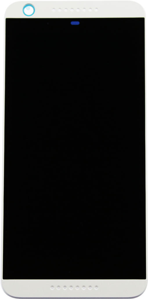 White Smartphone Blank Screen PNG image