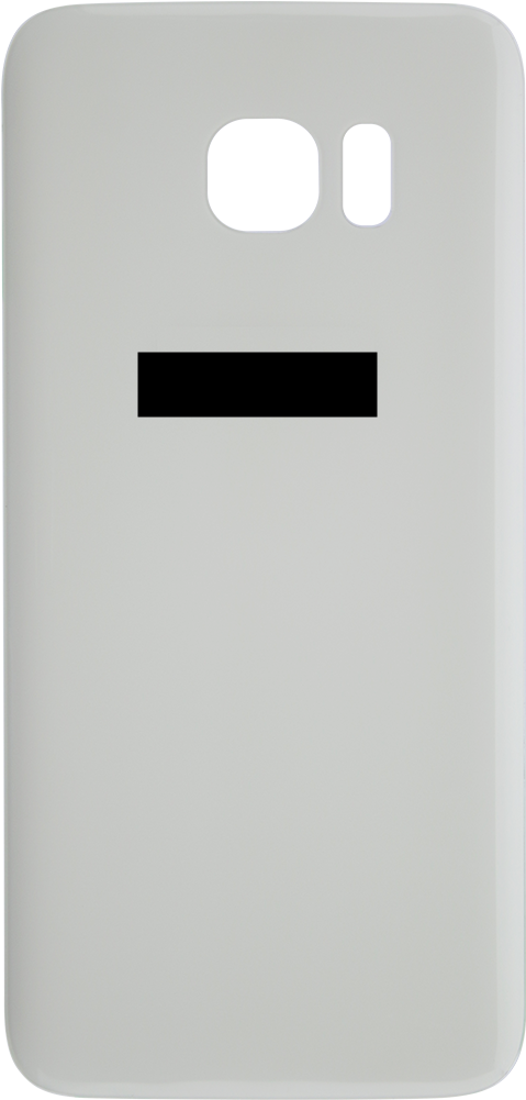 White Smartphone Case Back View PNG image