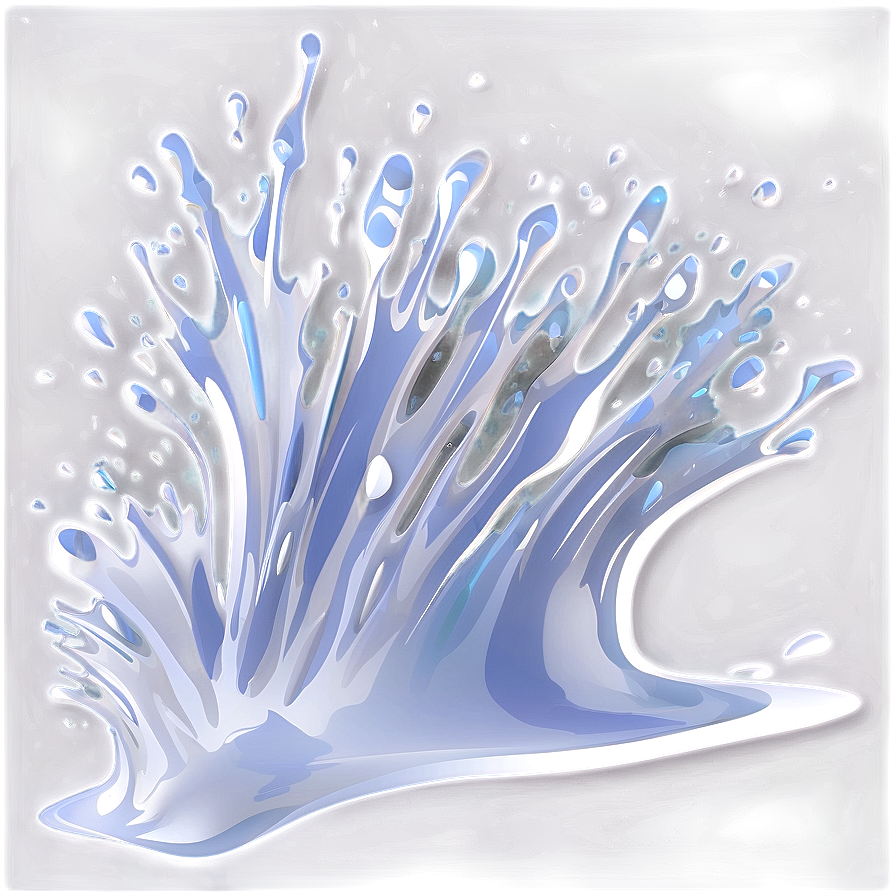 White Splash Drop Png 23 PNG image