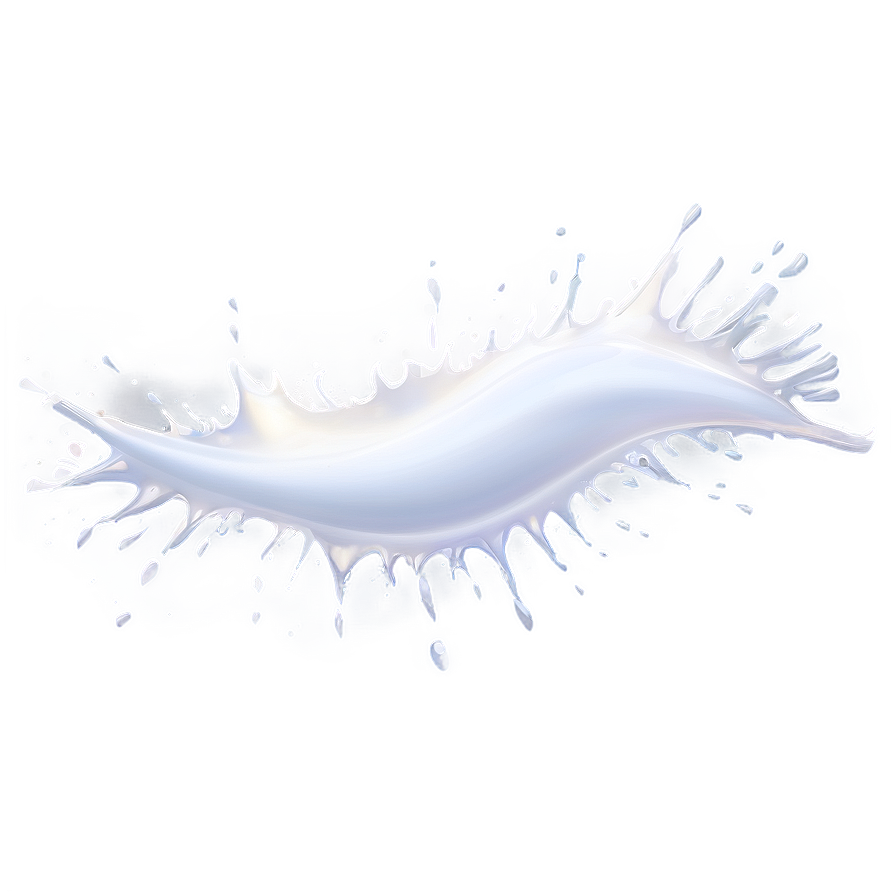 White Splash Outline Png 37 PNG image