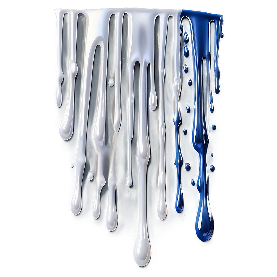 White Spray Paint Drip Png 74 PNG image