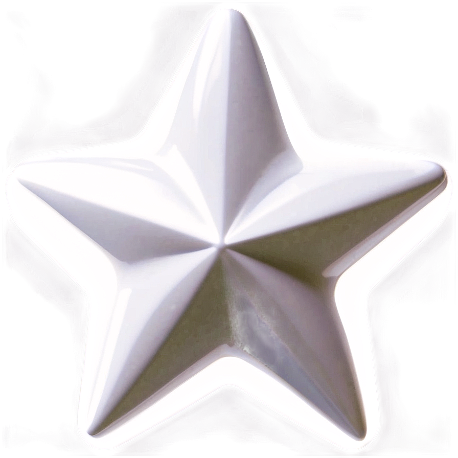 White Star For Print Png Bur82 PNG image