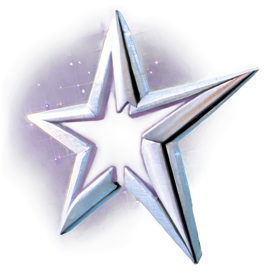White Star With Halo Png 05042024 PNG image