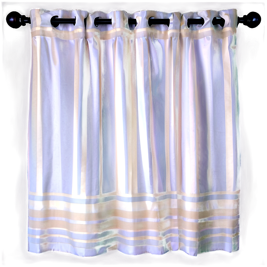 White Striped Curtains Png 74 PNG image