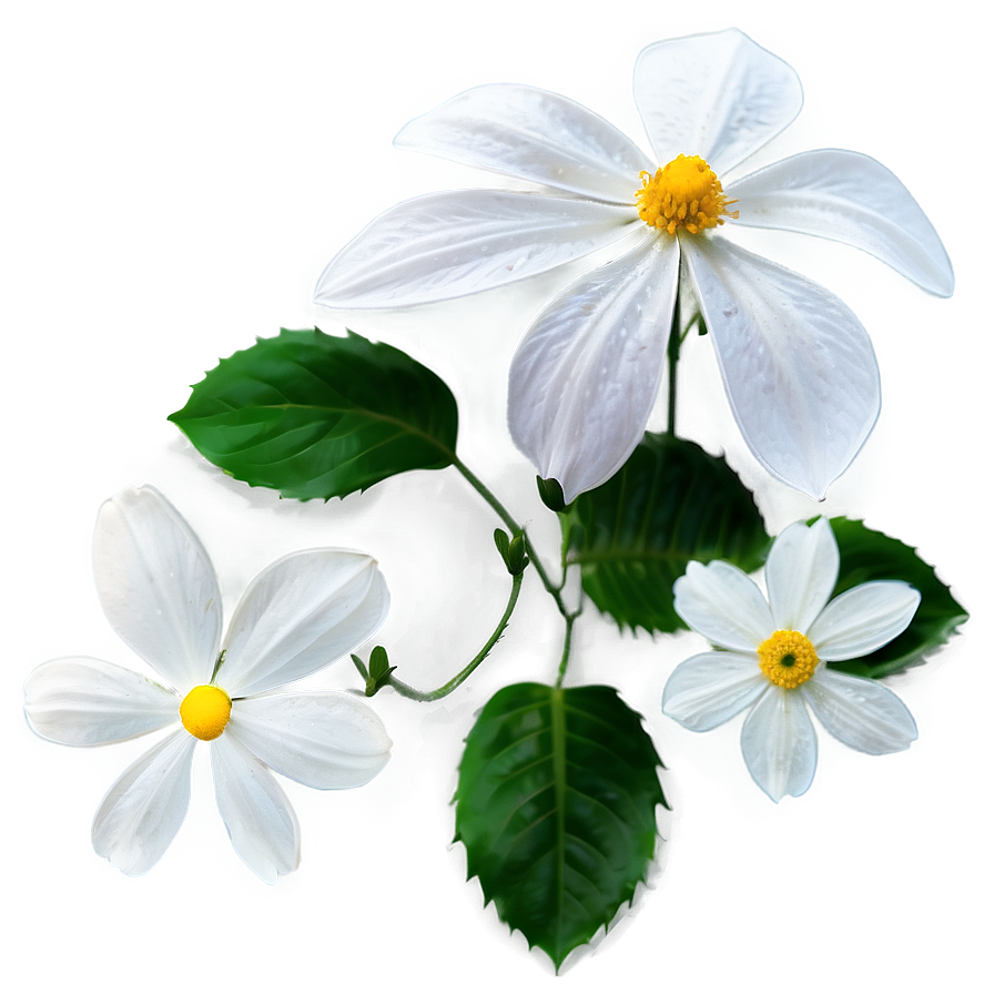 White Summer Flower Png 59 PNG image