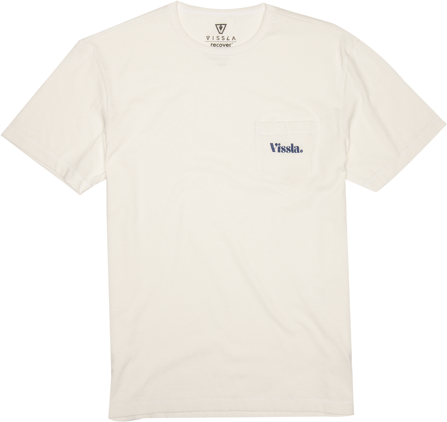 White T Shirt Branded Pocket Design PNG image
