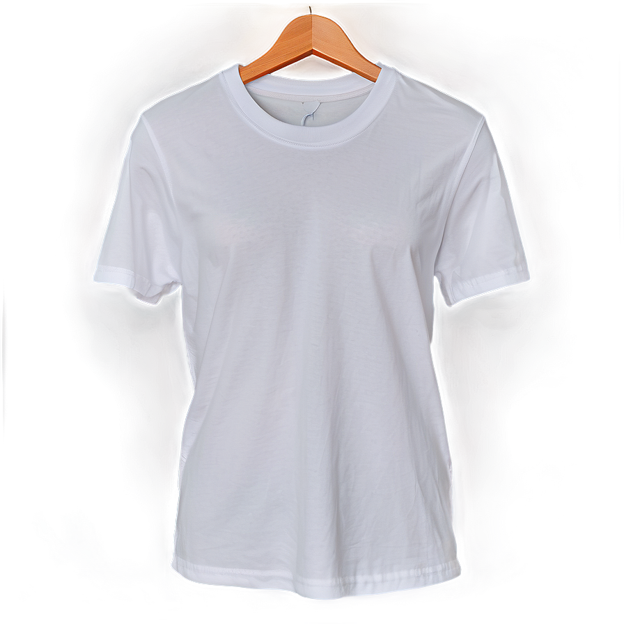 White T-shirt Flat Lay Png Ydt PNG image