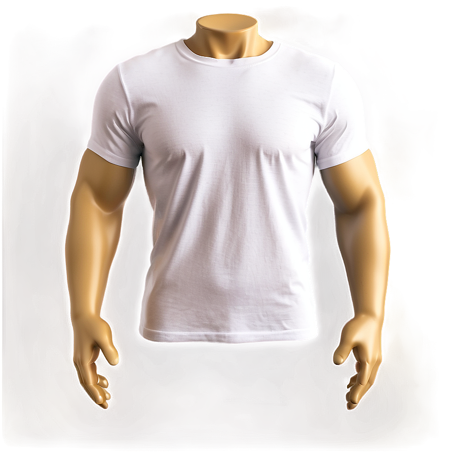 White T-shirt Front View Png Rdv16 PNG image