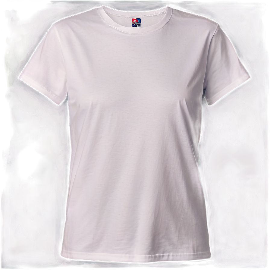 White T Shirt Mockup C PNG image