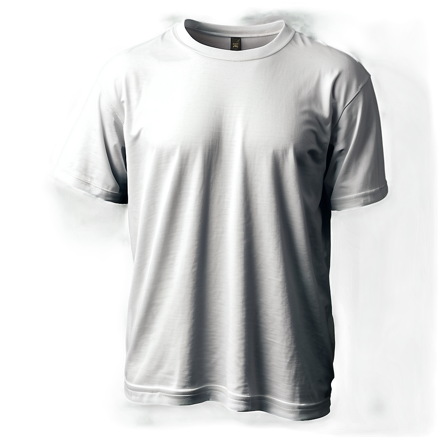 White T-shirt Realistic Png Jai70 PNG image