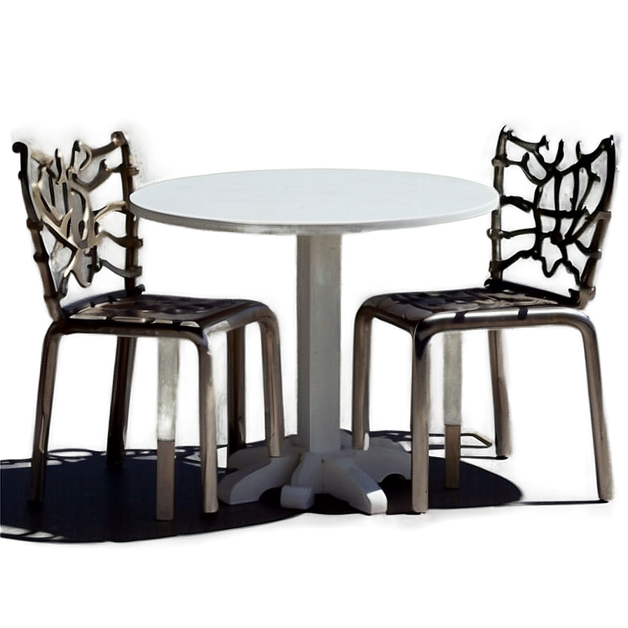 White Table For Four Png 73 PNG image