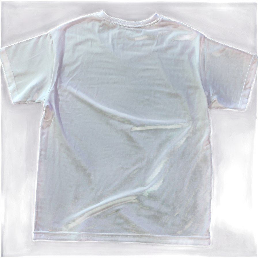 White Tee Back View Png Uko73 PNG image