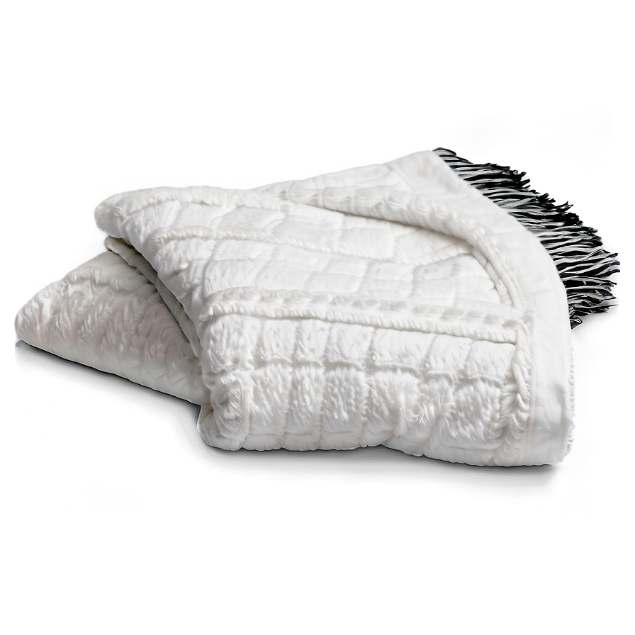 White Throw Blanket Png Dpx37 PNG image