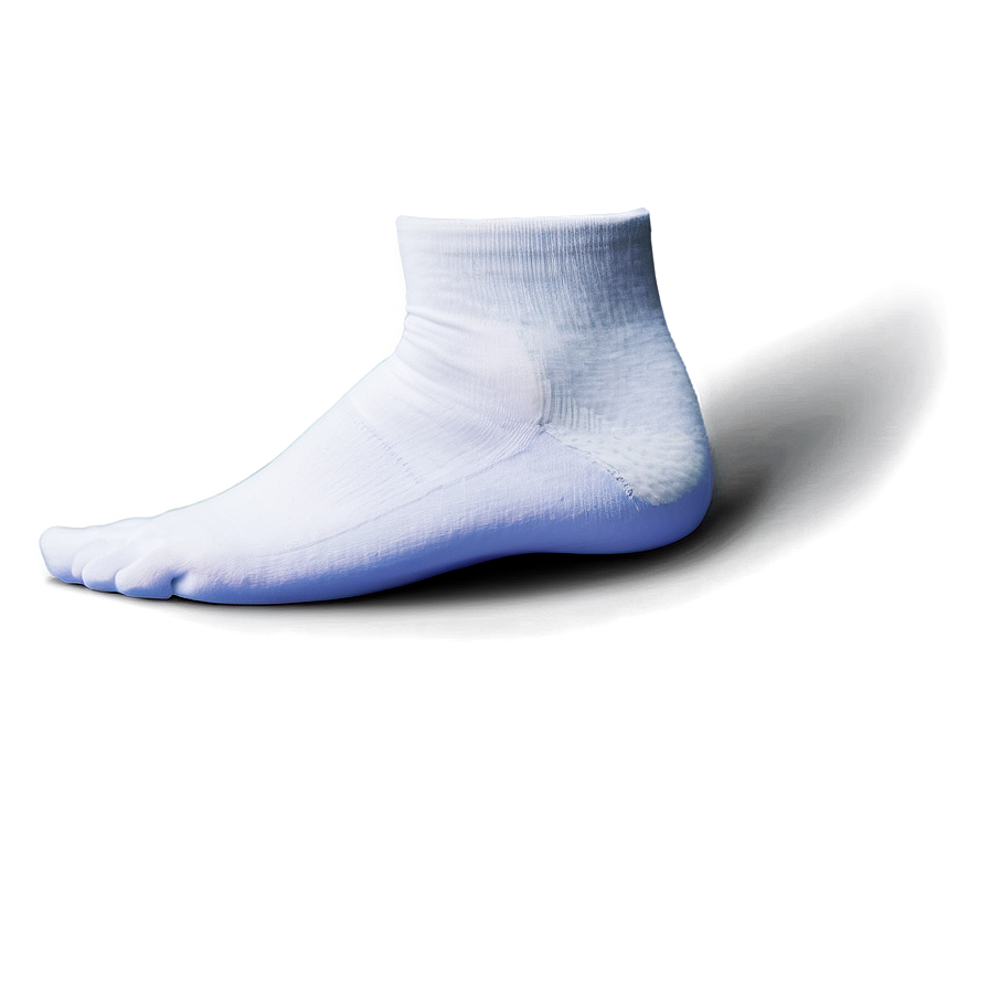 White Toe Socks Png 6 PNG image