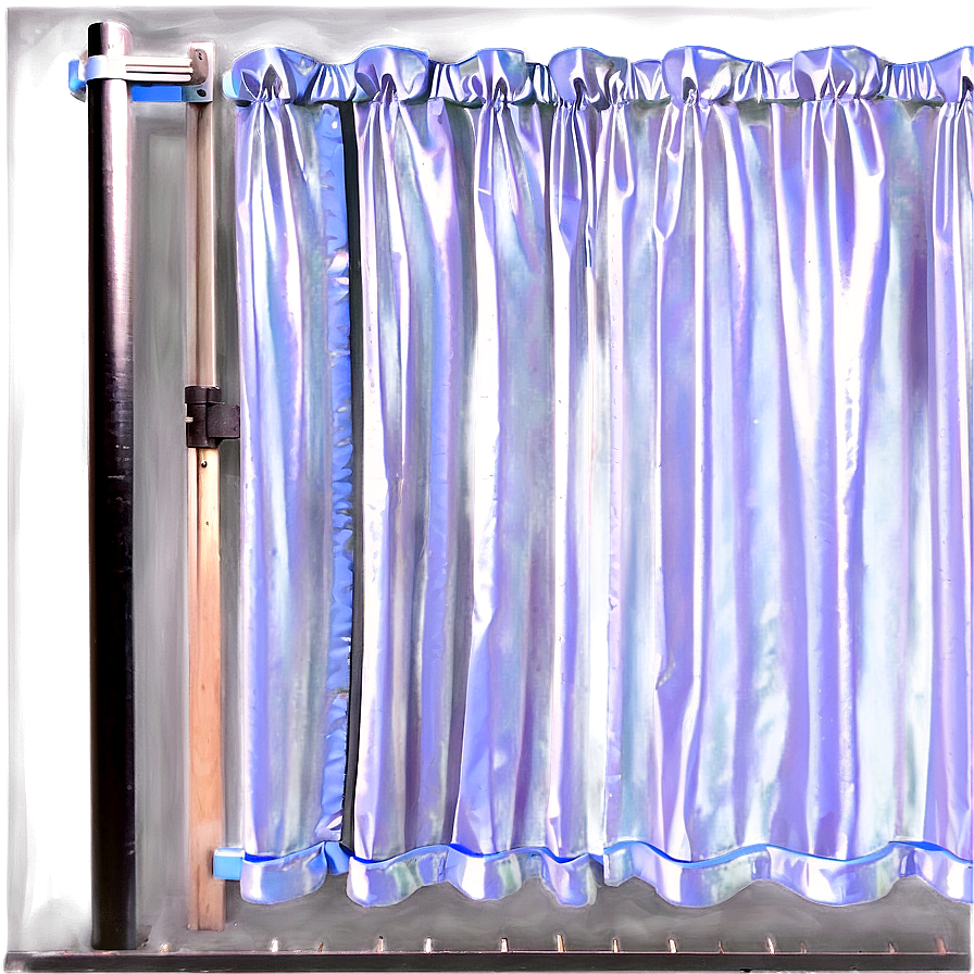 White Transparent Curtains Png 26 PNG image