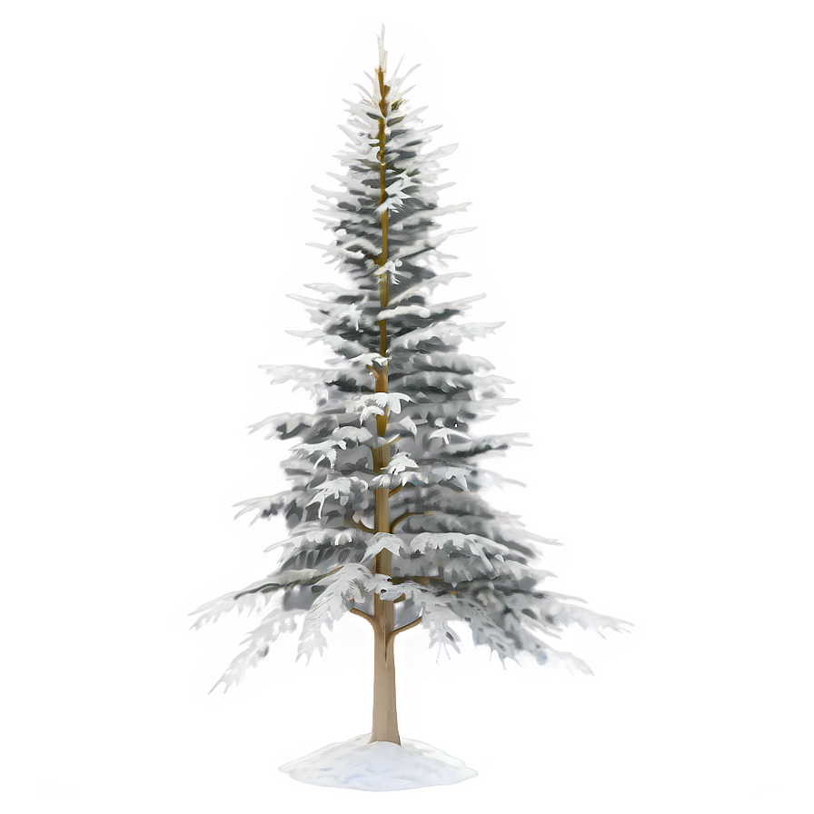 White Tree In Soft Focus Png 06252024 PNG image