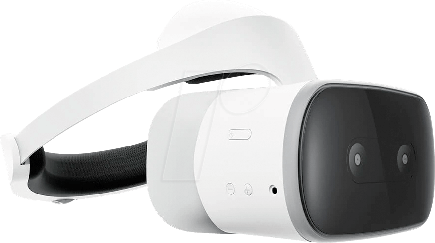 White V R Headset Isolated PNG image