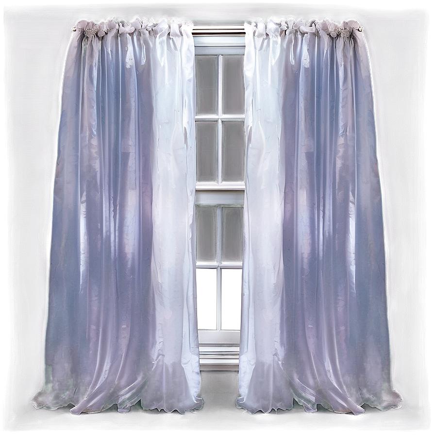 White Voile Curtains Png 60 PNG image