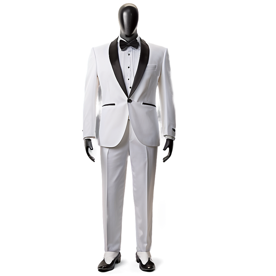 White Wedding Tuxedo Png 45 PNG image