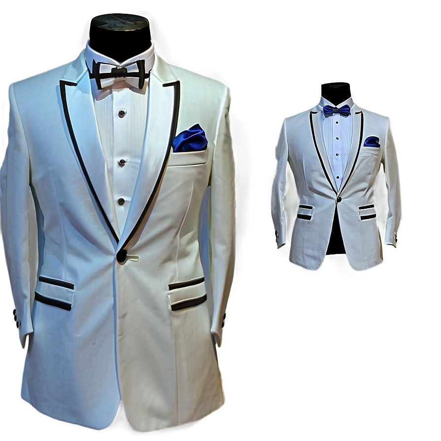 White Wedding Tuxedo Png Nfc87 PNG image